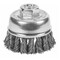 Holex Cup Brush, 0.50 mm Steel Wire, 65 mm 572108 65XM14 - alternate 1